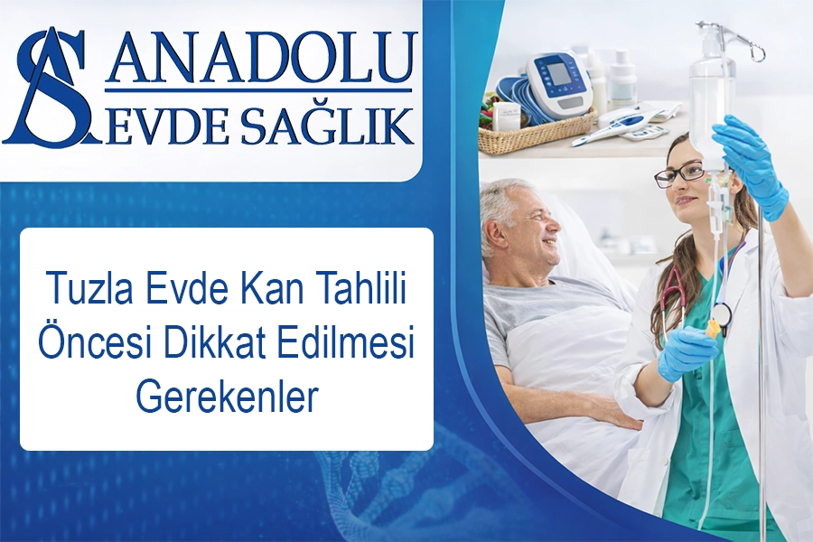 Tuzla Evde Kan Tahlili Öncesi Dikkat Edilmesi Gerekenler