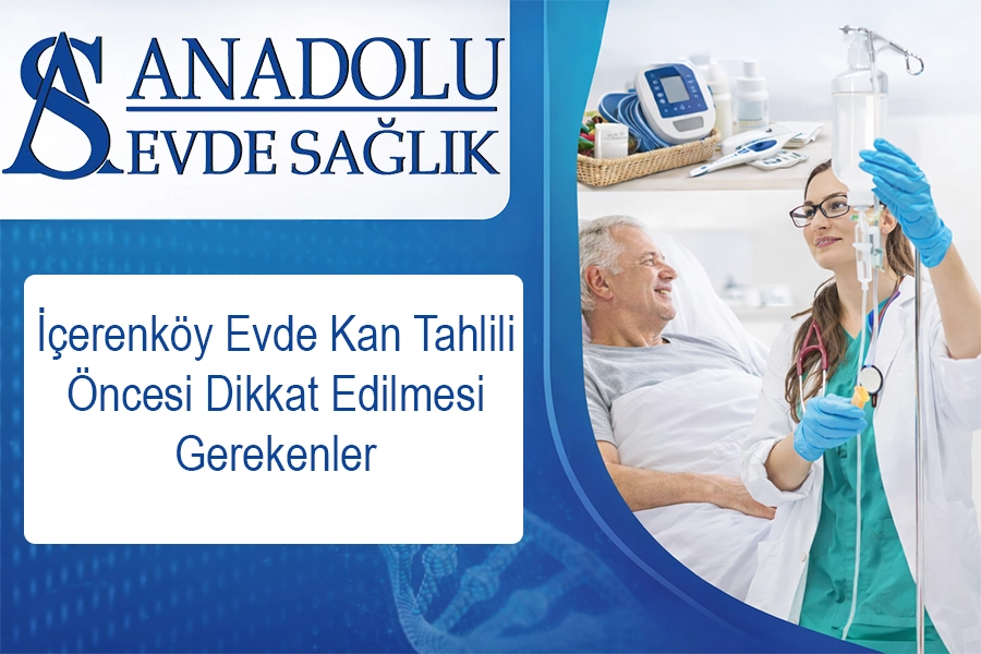 İçerenköy Evde Kan Tahlili Öncesi Dikkat Edilmesi Gerekenler